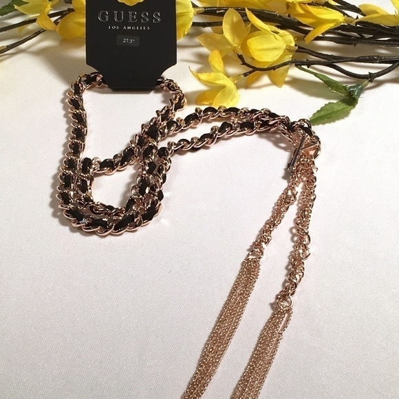 𝅺3/$29! GUESS Long Statement Necklace - Picture 5 of 7